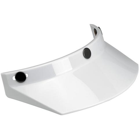 Biltwell Moto Visor White