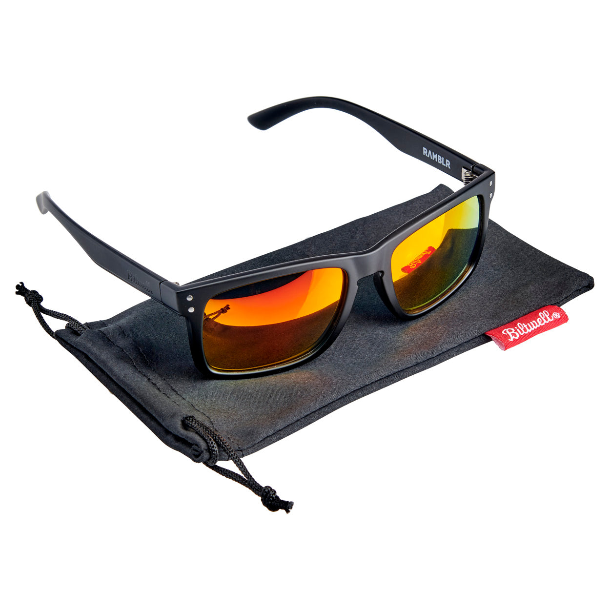 RAMBLR Sunglasses - Red Mirror | Biltwell