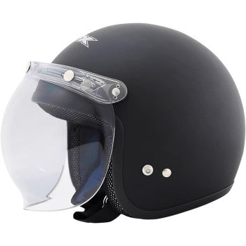 AFX Vintage 3-Snap Flip Bubble Shield Smoke de AFX Helmets — vista 2