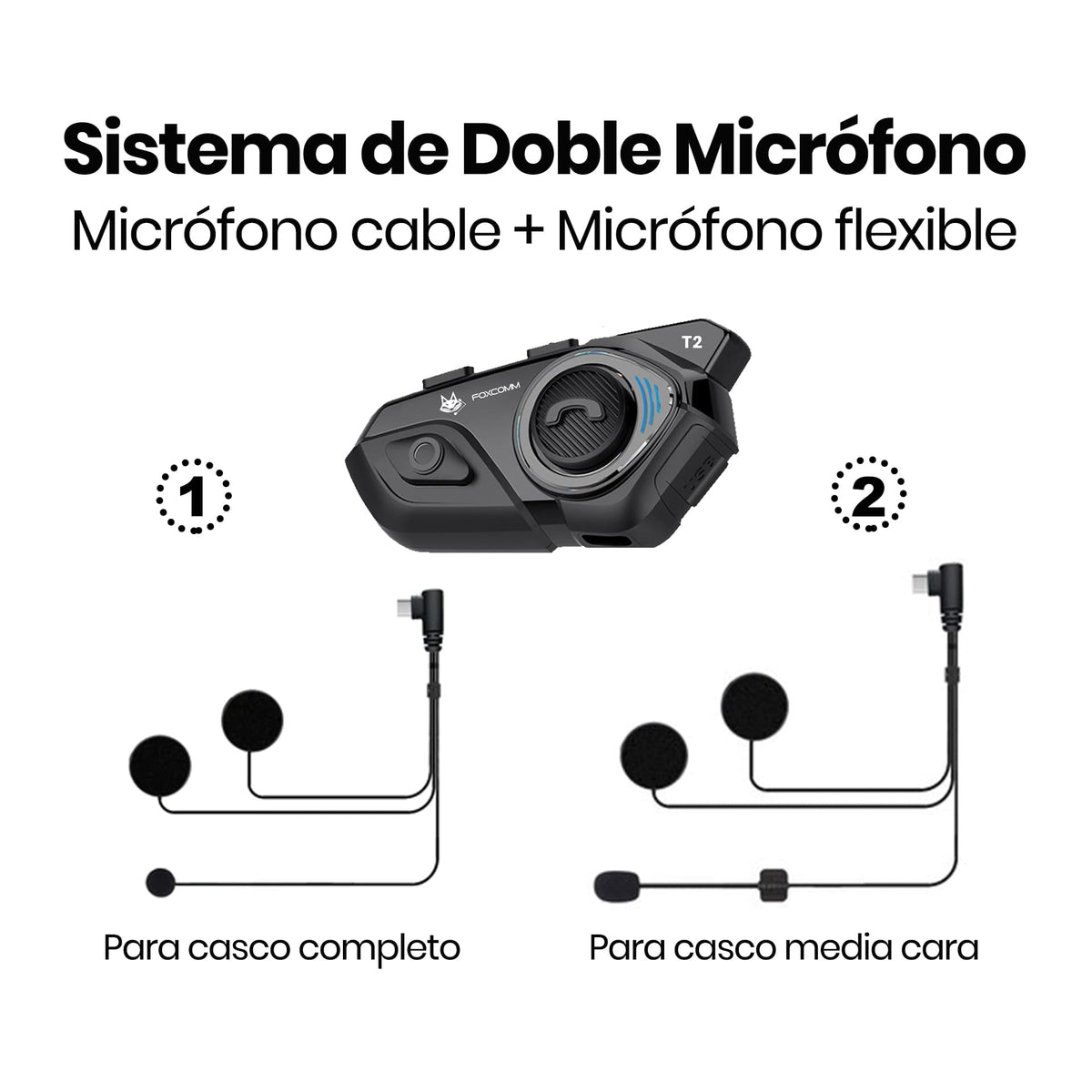 Intercomunicador Foxcomm Fox T2 — vista 4