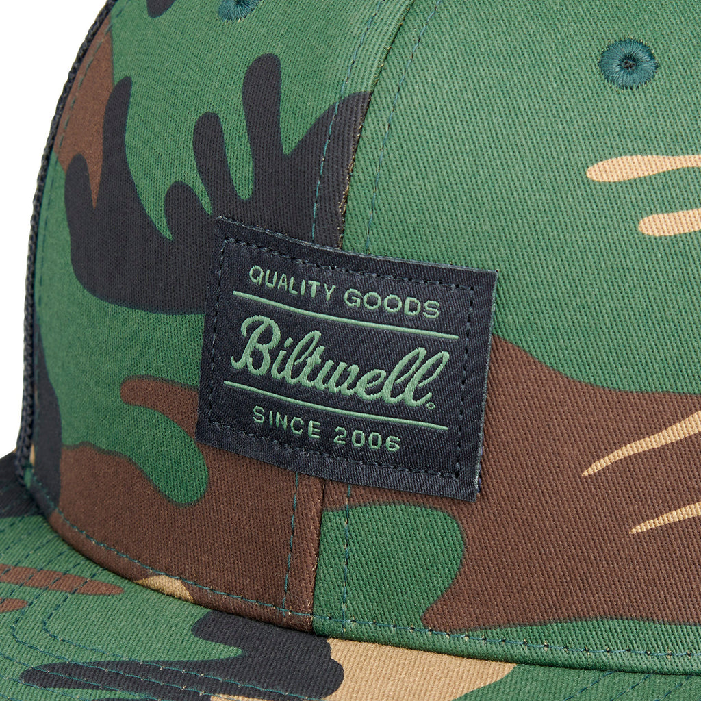 Biltwell Woodland Trucker Hat