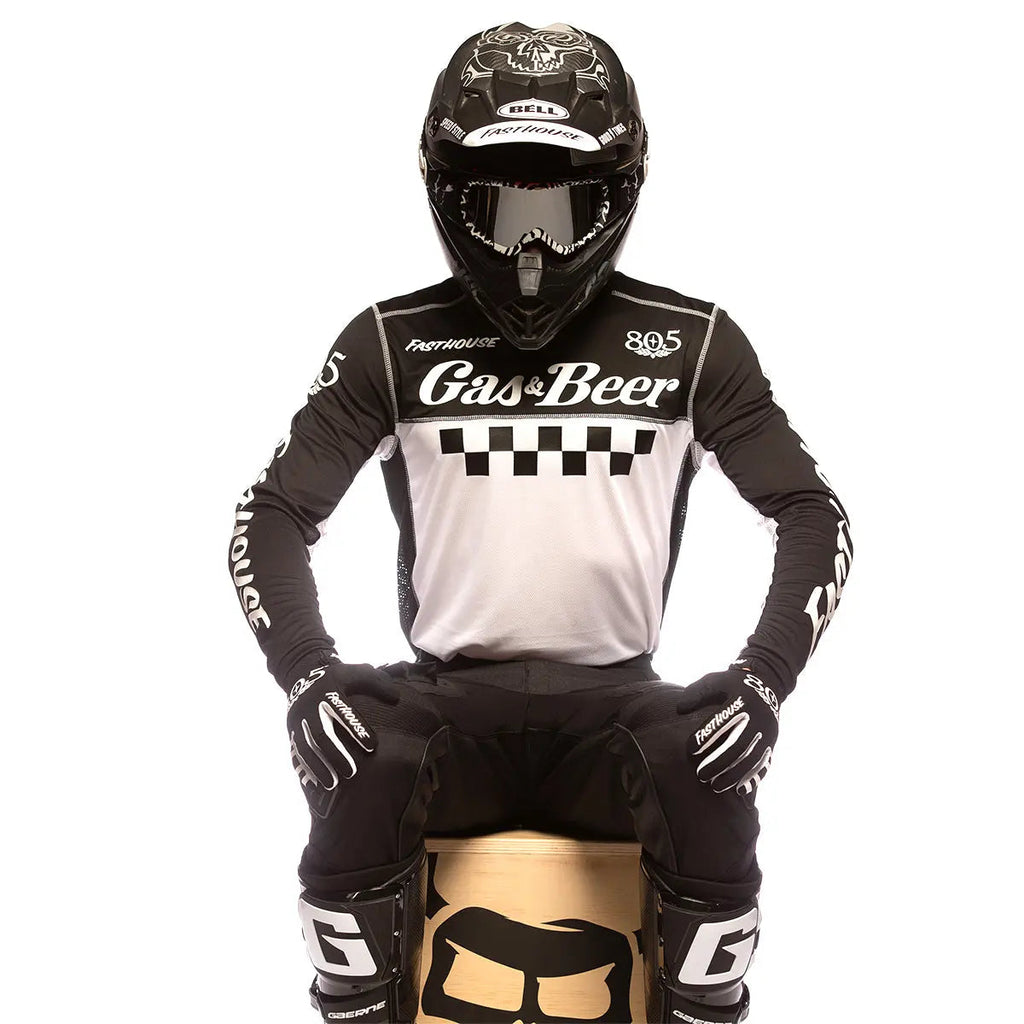 Fasthouse Grindhouse 805 Tavern Jersey Black / White