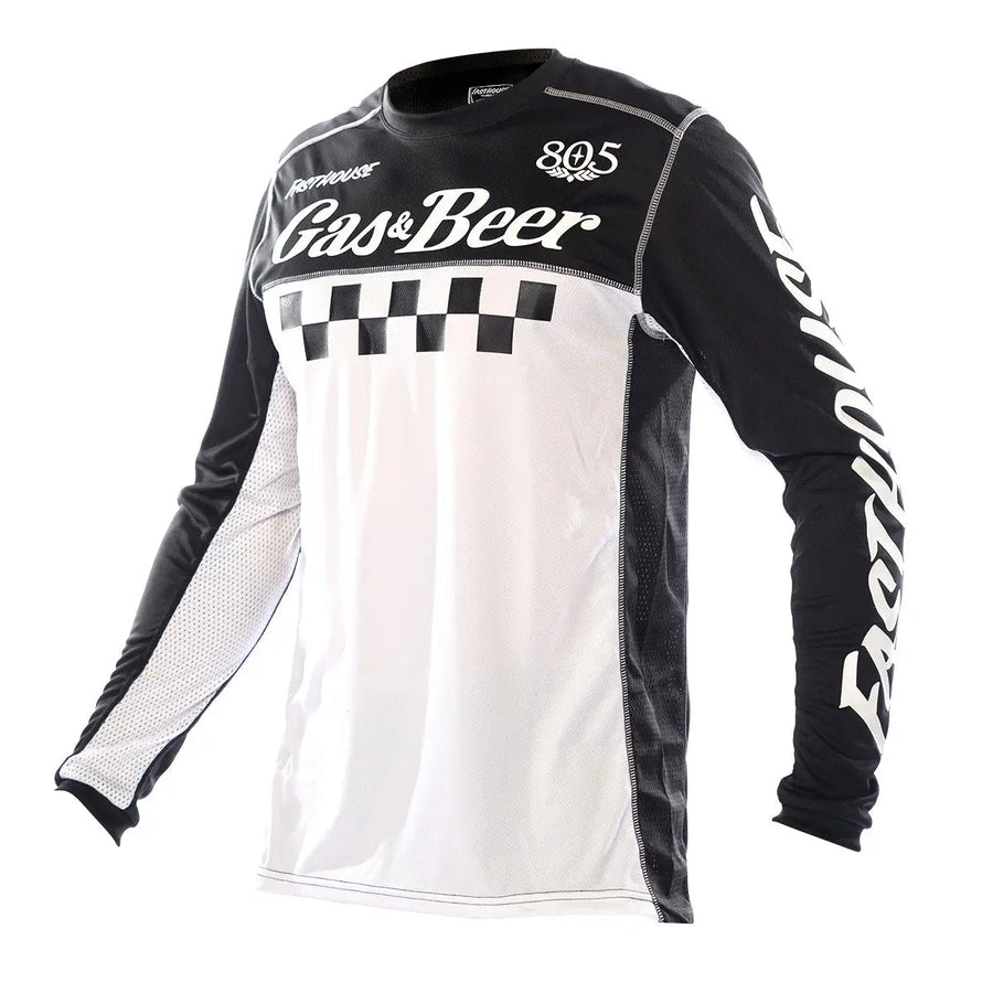Fasthouse Grindhouse 805 Tavern Jersey Black / White — vista 1