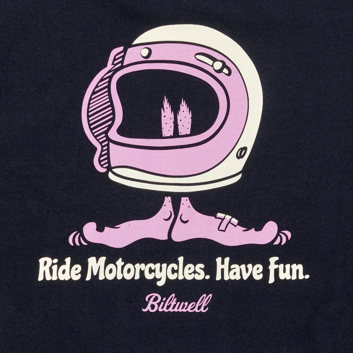 Biltwell Shorty Tee Black de BILTWELL INC. — vista 3