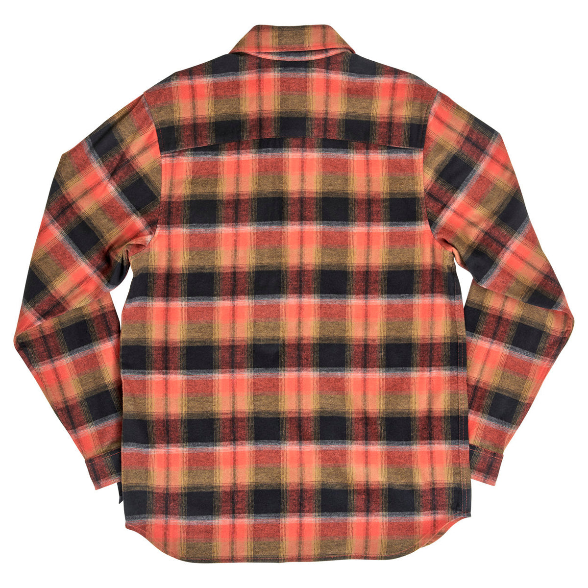 Biltwell Hi-Test Flannel – Rust Plaid