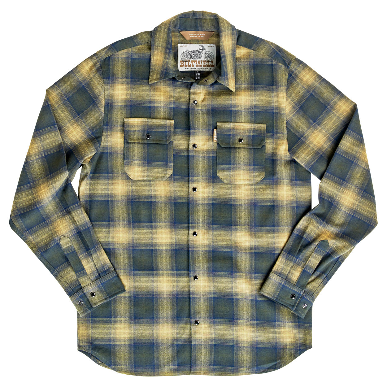 Biltwell Hi Test Flannel - Moss