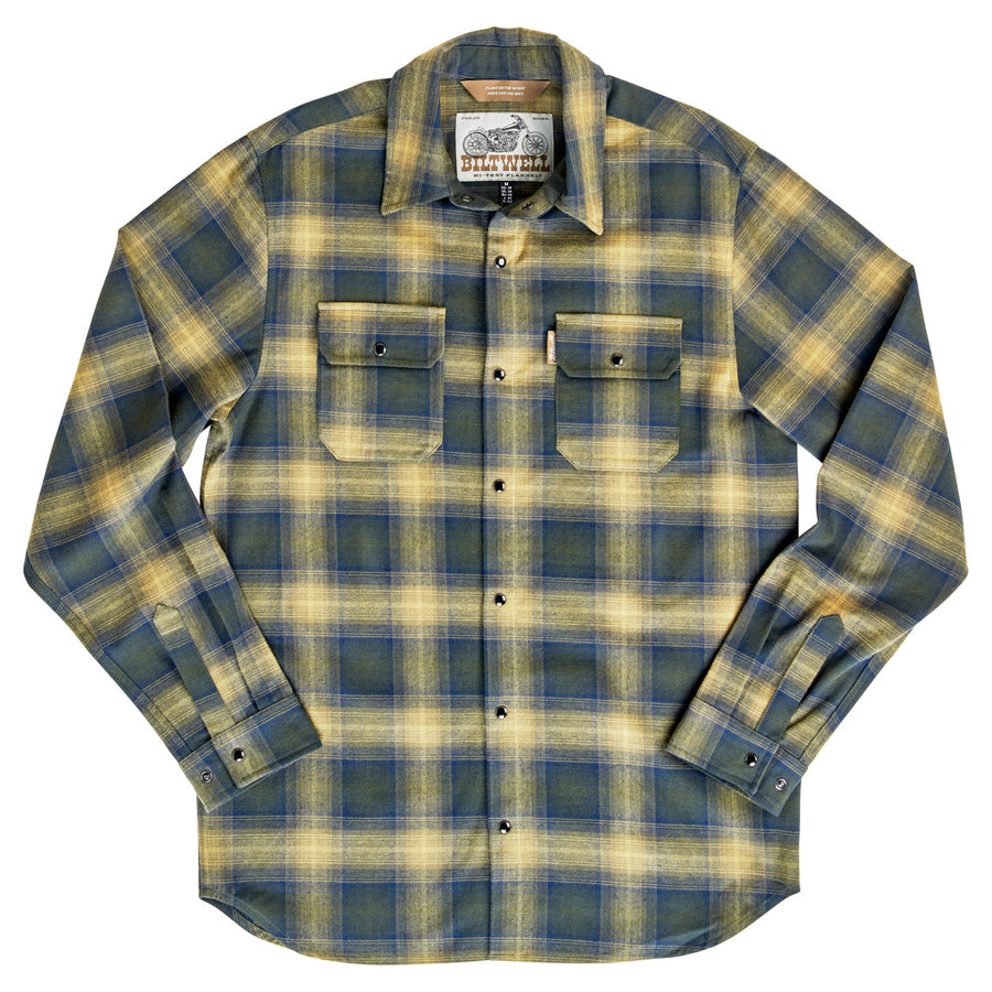Biltwell Hi Test Flannel - Moss de BILTWELL INC. — vista 1