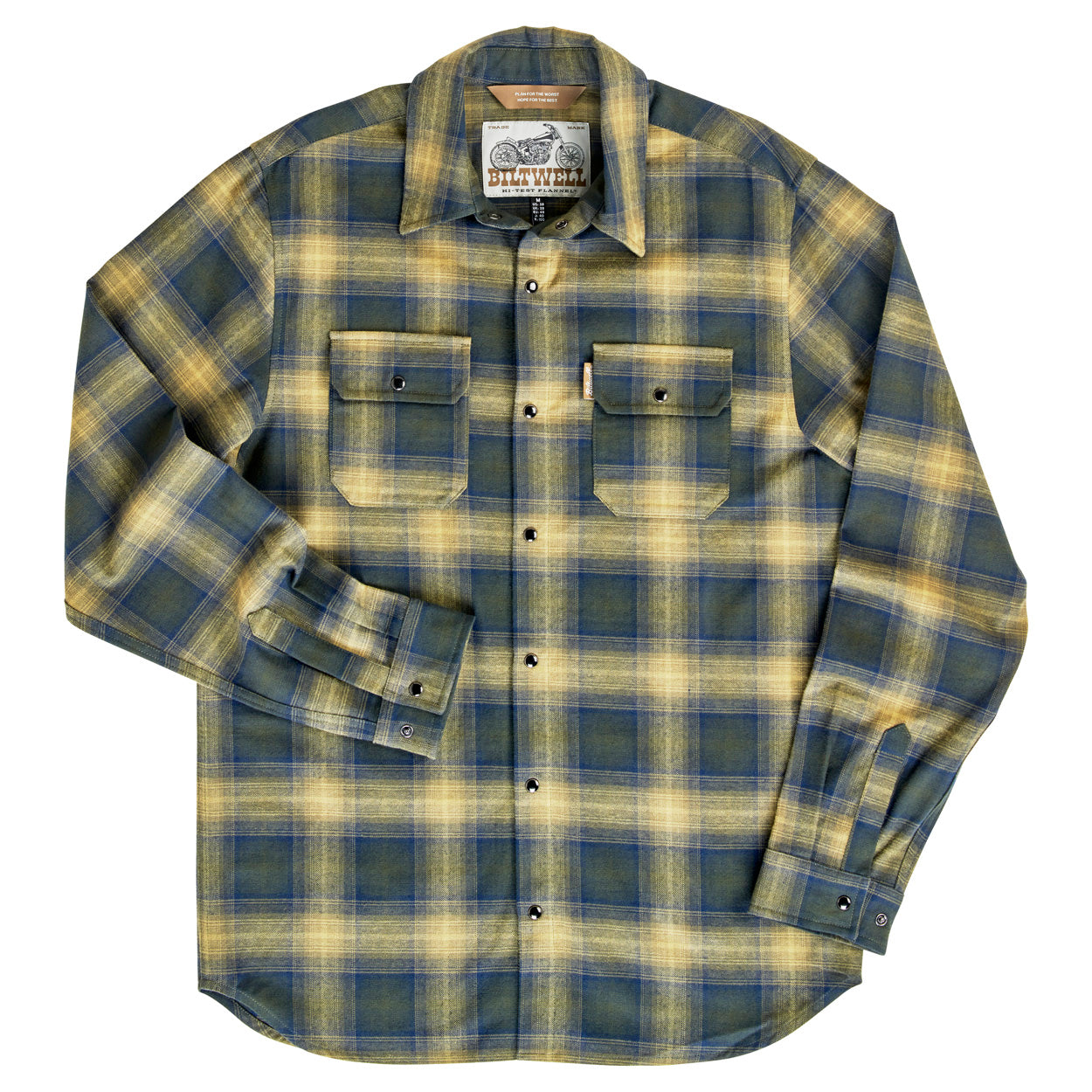 Biltwell Hi Test Flannel - Moss