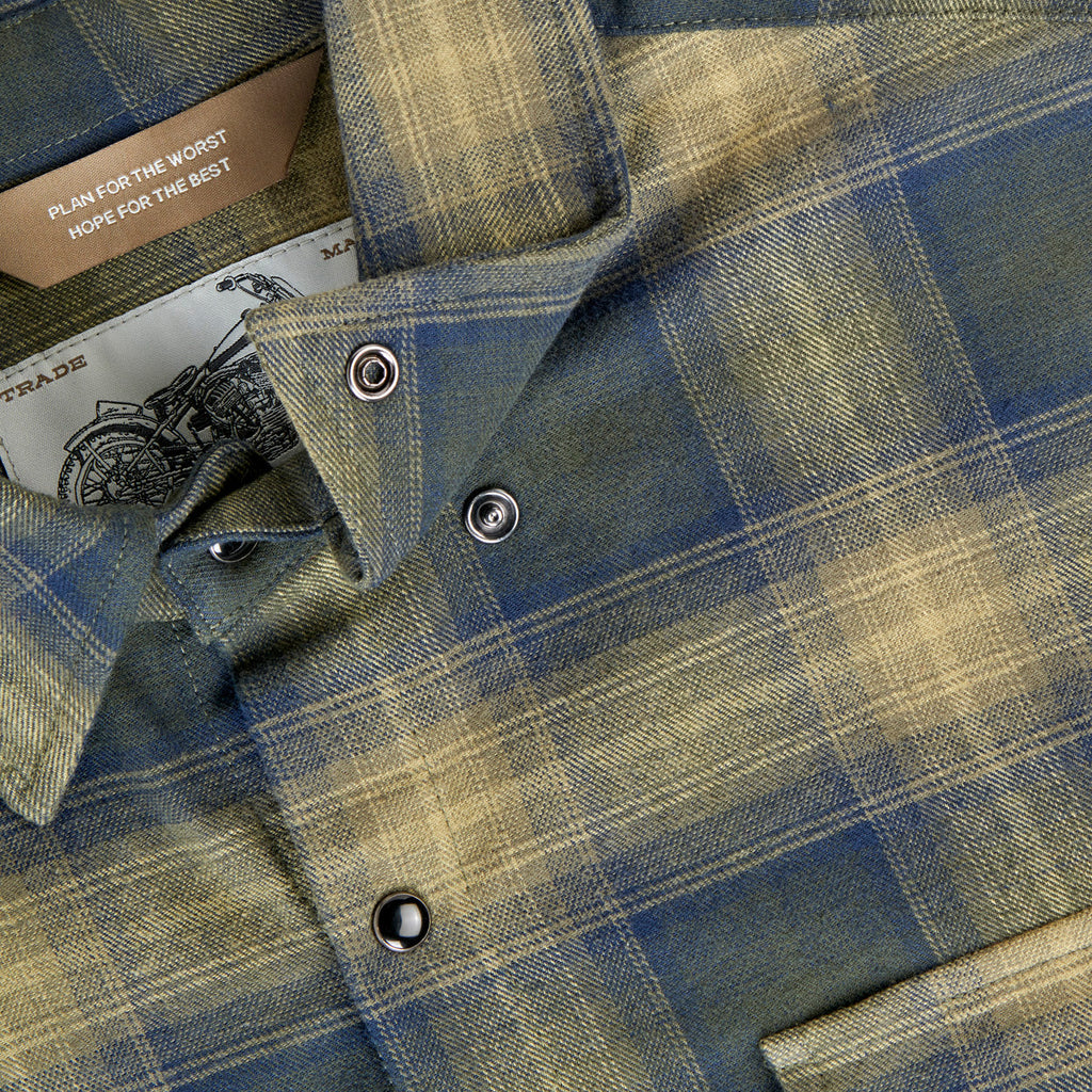 Biltwell Hi Test Flannel - Moss