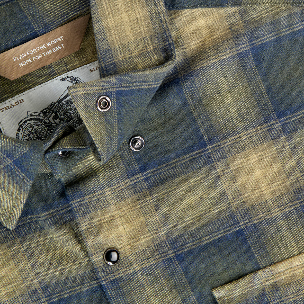 Biltwell Hi Test Flannel - Moss