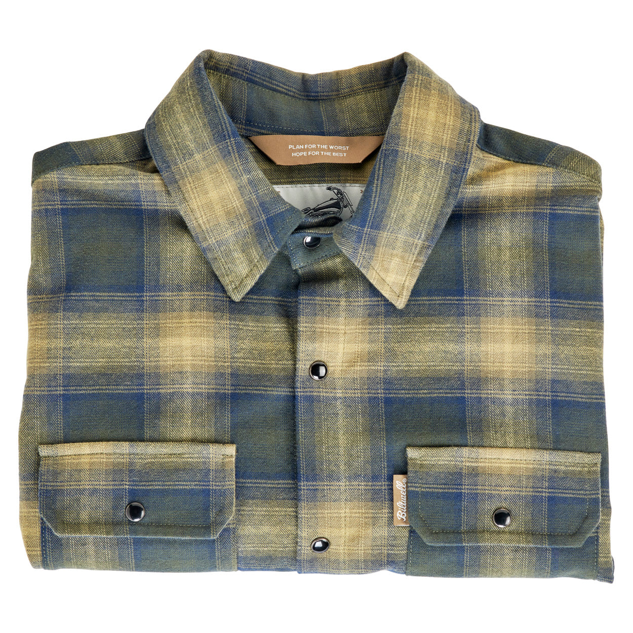 Biltwell Hi Test Flannel - Moss