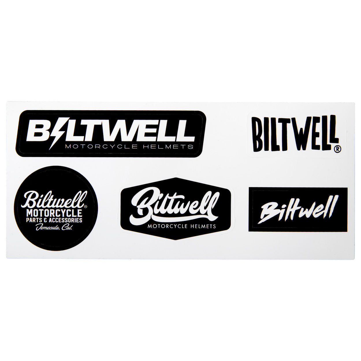Biltwell Stickers - Sheet 2023