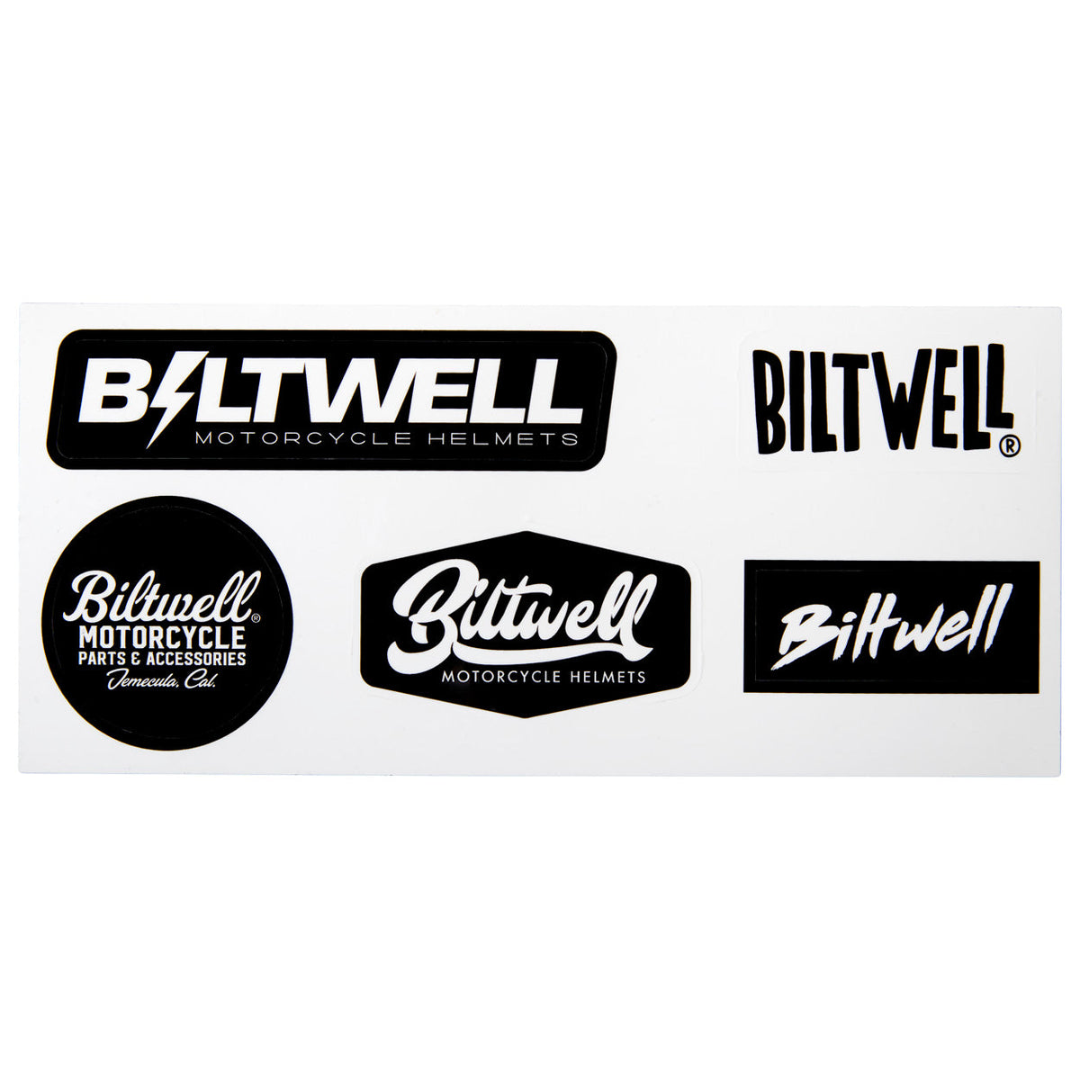 Biltwell Stickers - Sheet 2023 de BILTWELL INC. — vista 1