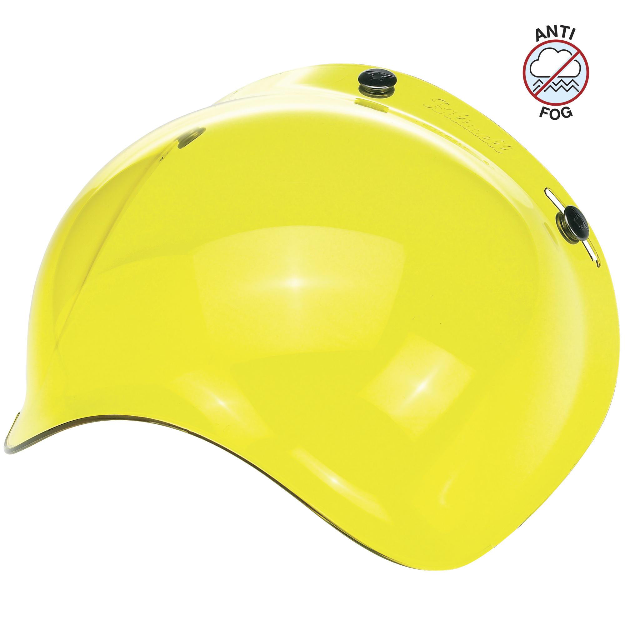 BUBBLE SHIELD ANTI-FOG YELLOW