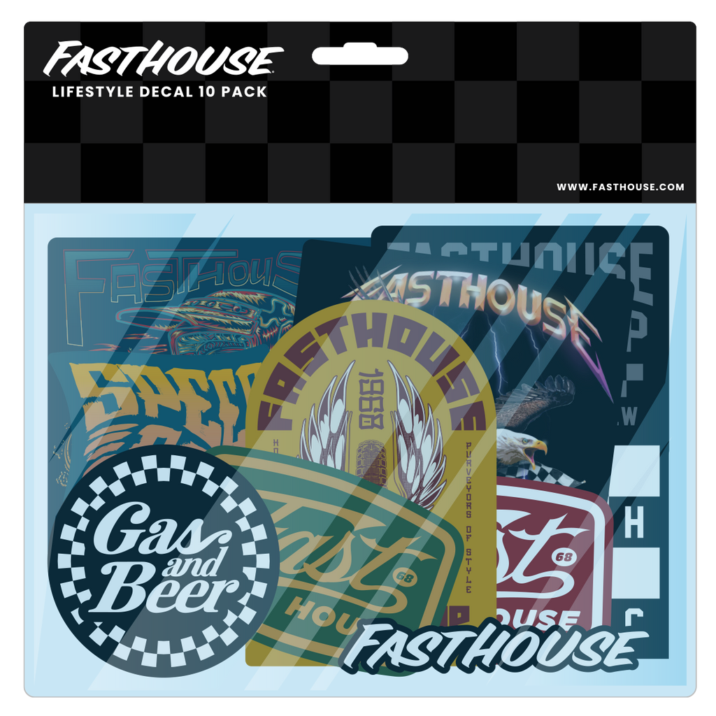 FASTHOUSE Fall 24 Decal - 10 Pack