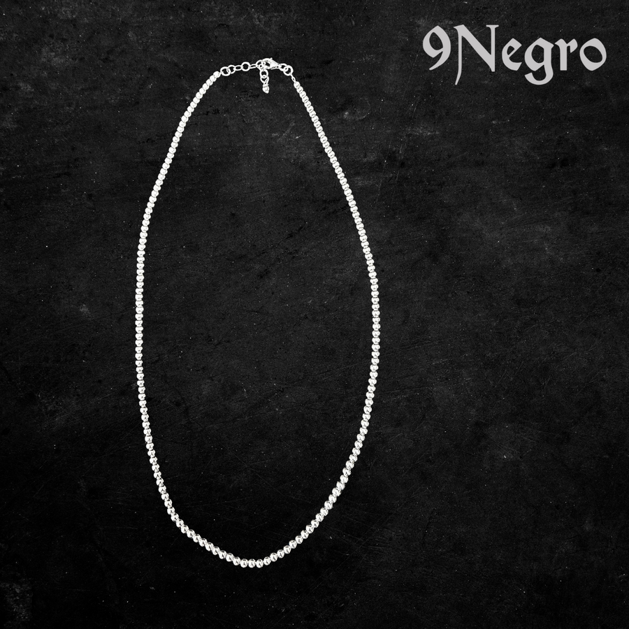 903 – Collar de Plata .925 | 9 Negro