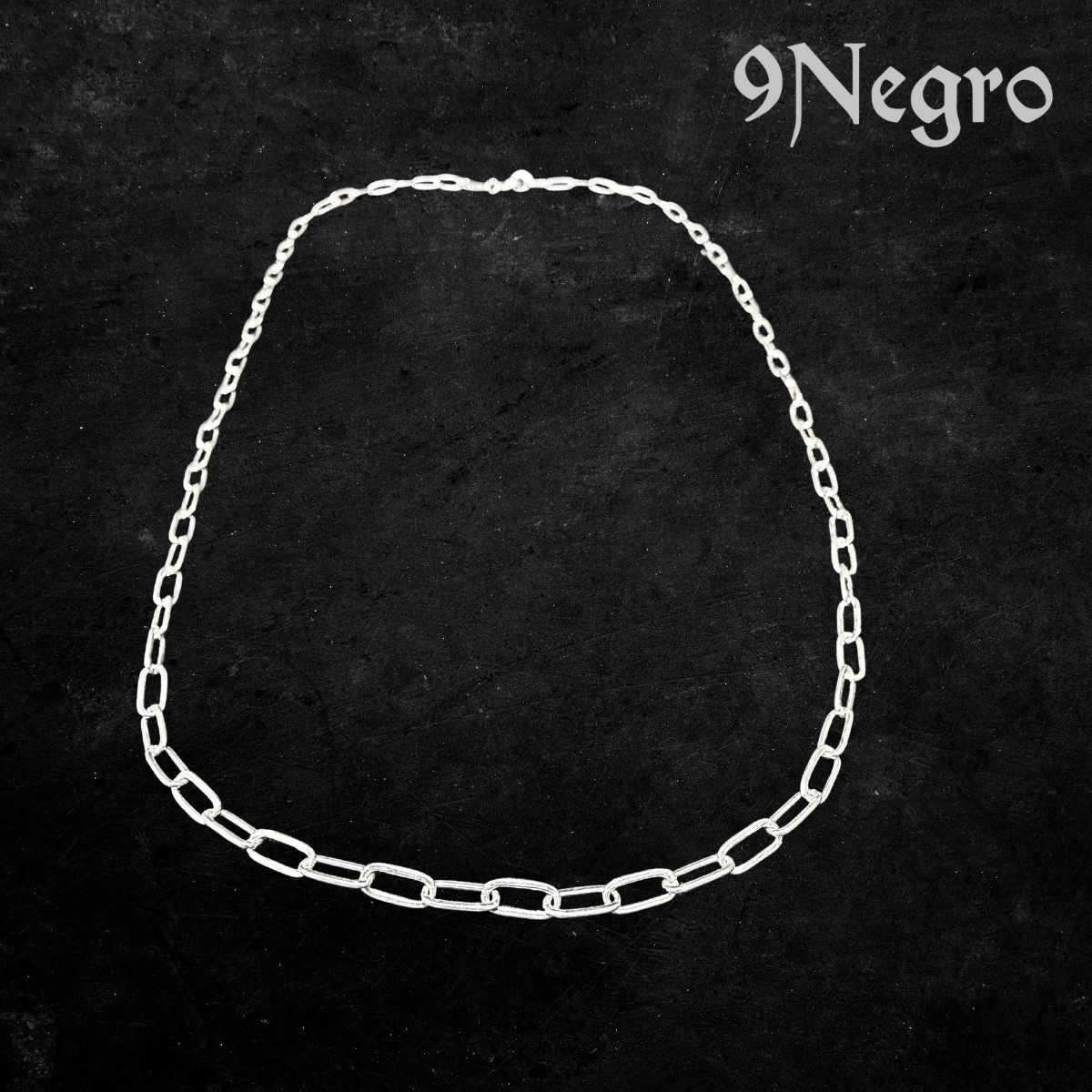 904 – Cadena de Plata .925 | 9 Negro