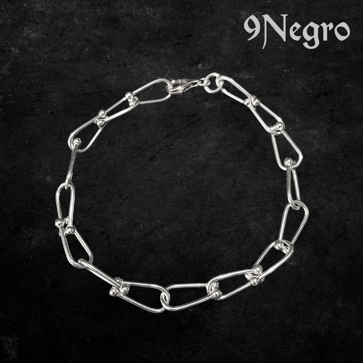905 – Pulsera de Plata .925 | 9 Negro — vista 1