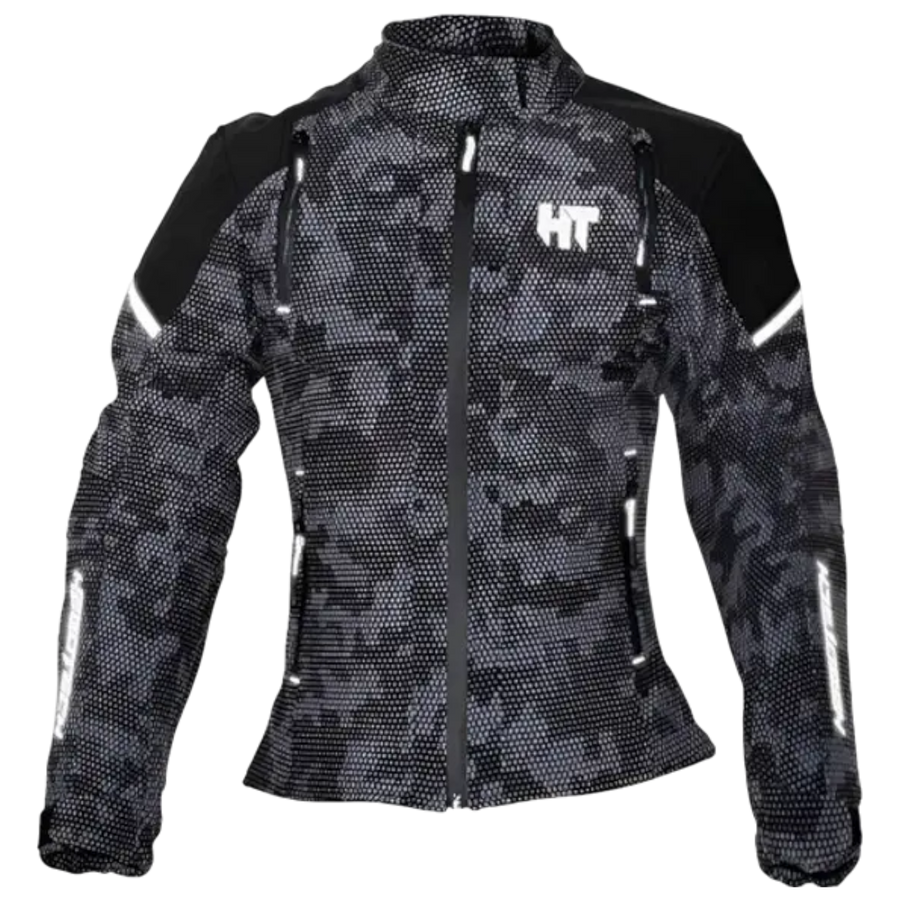 Hebotech HT Jacket Road Star Gris Woman — vista 1