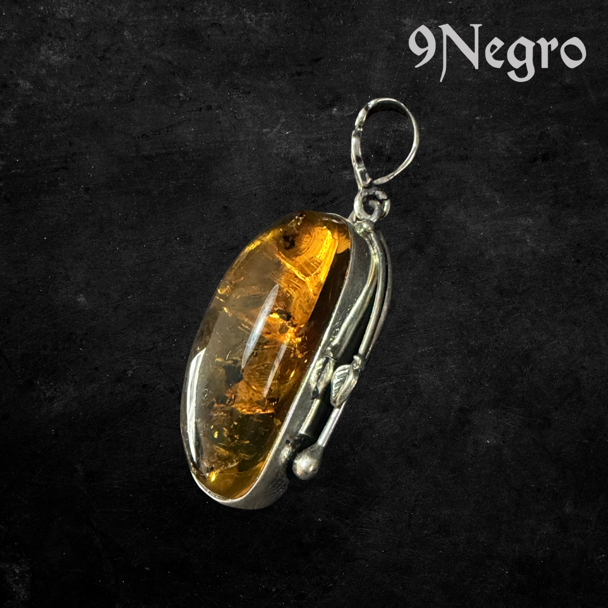 912 - Dije de Plata .925 | 9 Negro — vista 2