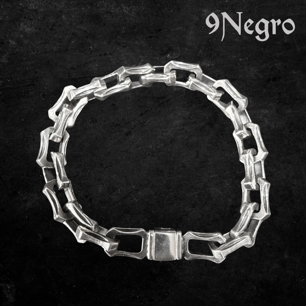 914 - Pulsera de Plata .925 | 9 Negro