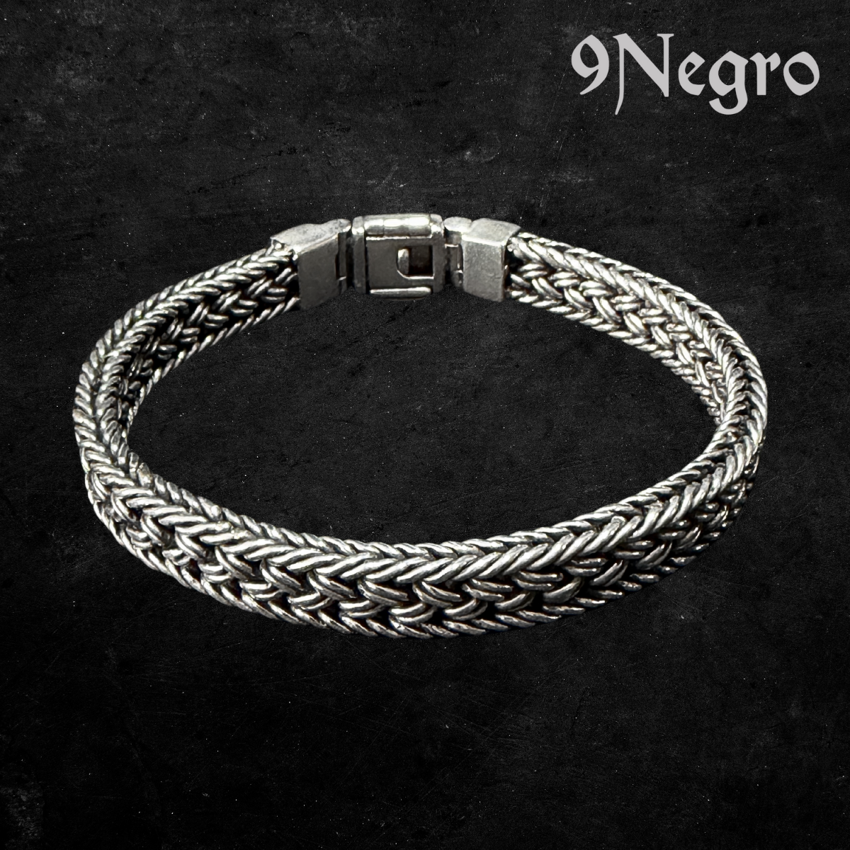 915 - Pulsera de Plata .925 | 9 Negro — vista 1