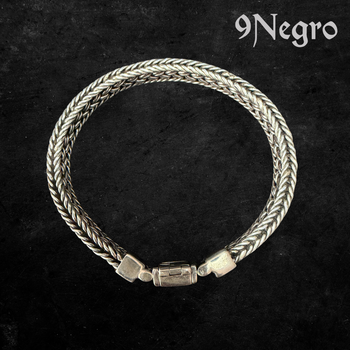 915 - Pulsera de Plata .925 | 9 Negro — vista 2