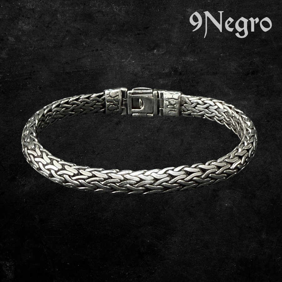 917 - Pulsera de Plata .925 | 9 Negro — vista 1