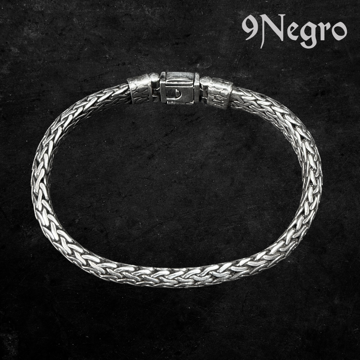 917 - Pulsera de Plata .925 | 9 Negro — vista 2
