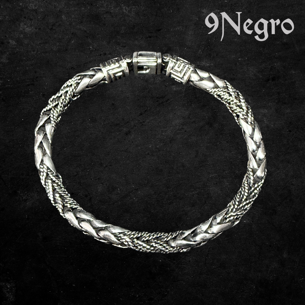 919 - Pulsera de Plata .925 | 9 Negro