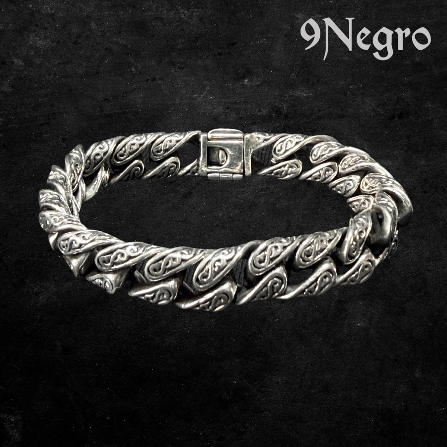 920 - Pulsera de Plata .925 | 9 Negro