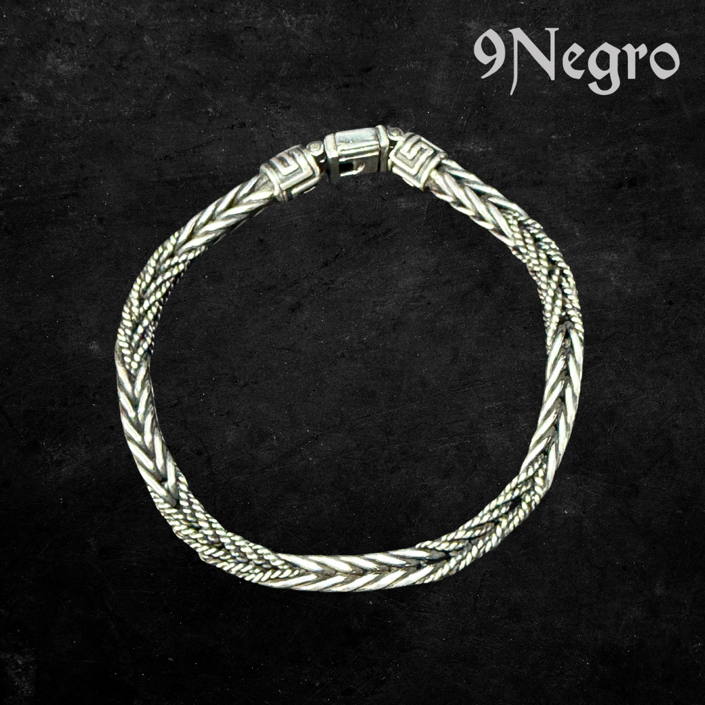 921 - Pulsera de Plata .925 | 9 Negro