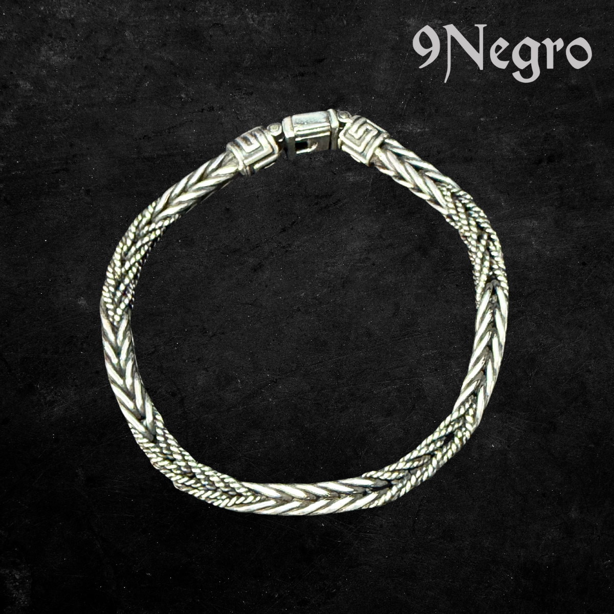 921 - Pulsera de Plata .925 | 9 Negro