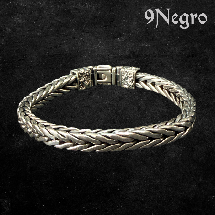 925 - Pulsera de POlata .925 | 9 Negro — vista 1
