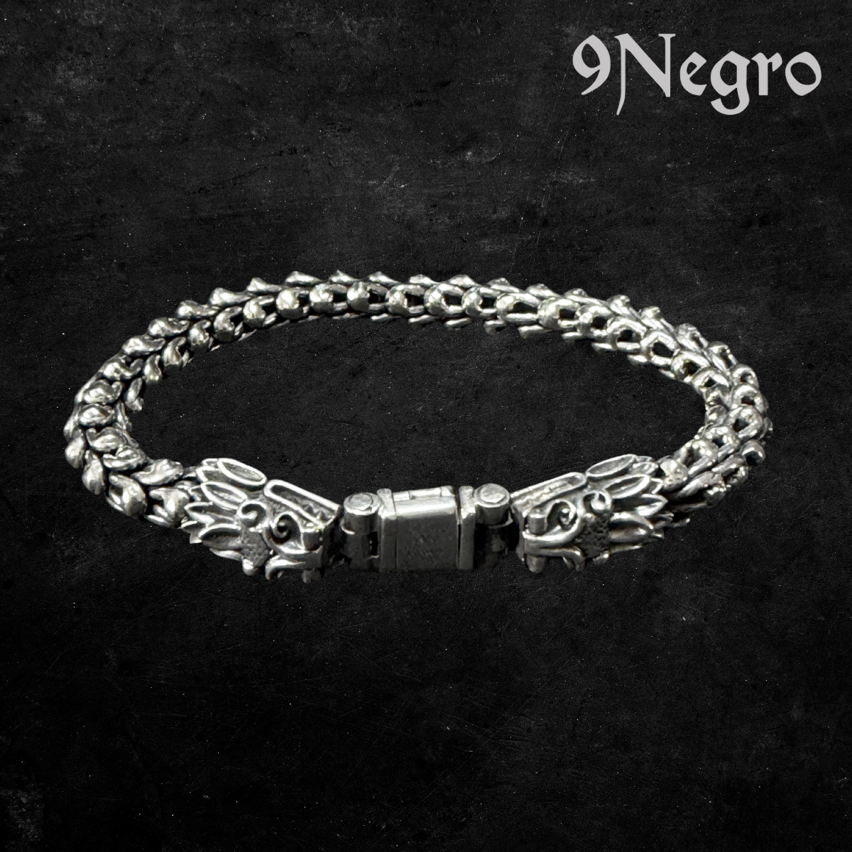 926 - Pulsera de Plata .925 | 9 Negro