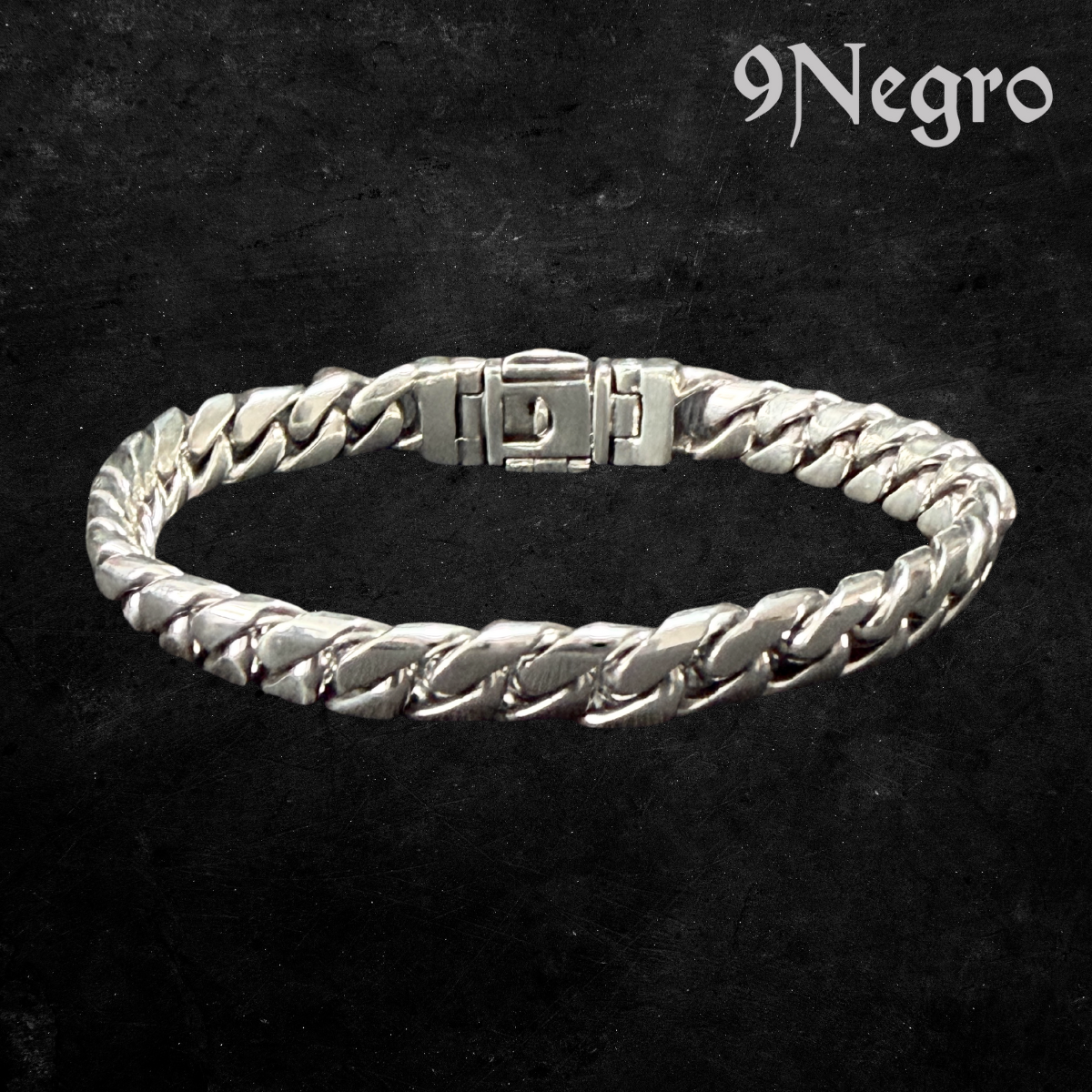 927 - Pulsera de Plata .925 | 9 Negro — vista 1