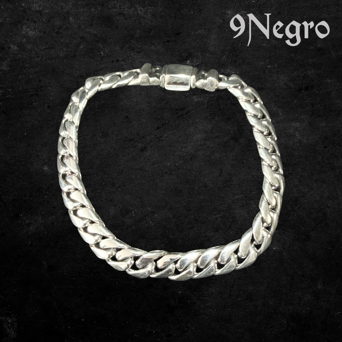 927 - Pulsera de Plata .925 | 9 Negro — vista 2