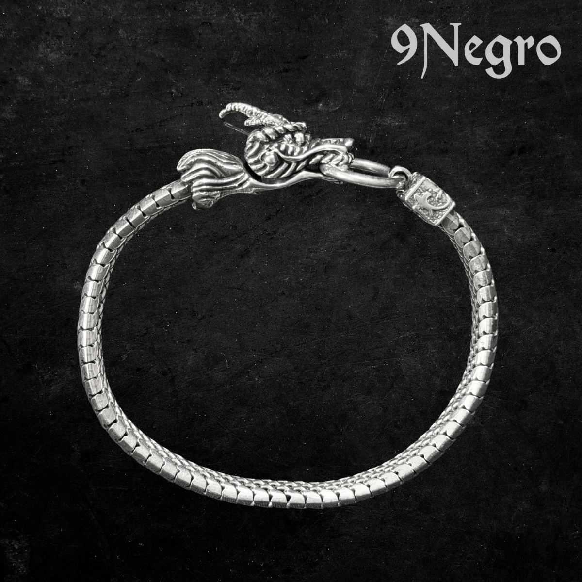 928 - Pulsera de Plata .925 | 9 Negro