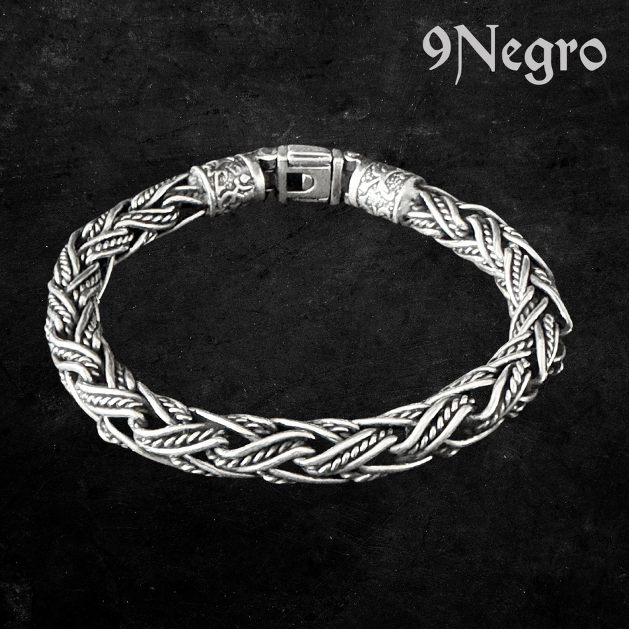 930 - Pulsera de Plata .925 | 9 Negro