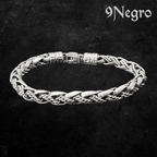 931 - Pulsera de Plata .925 | 9 Negro