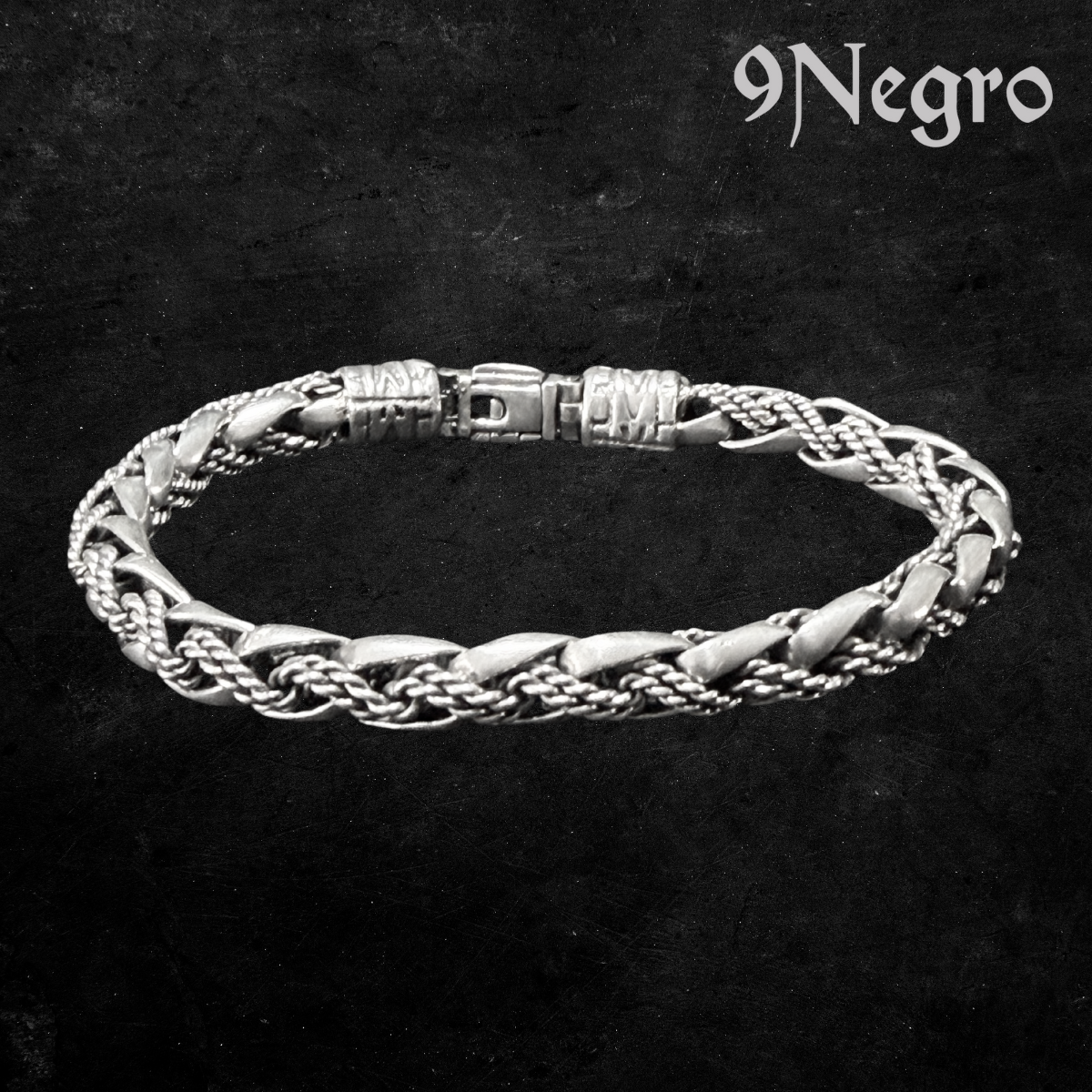 931 - Pulsera de Plata .925 | 9 Negro