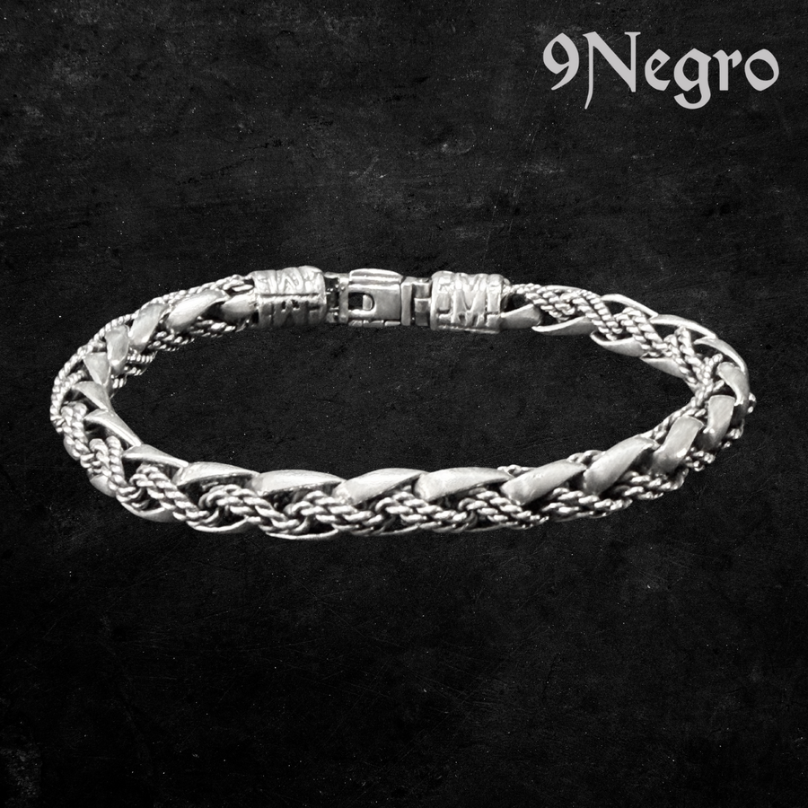 931 - Pulsera de Plata .925 | 9 Negro — vista 1