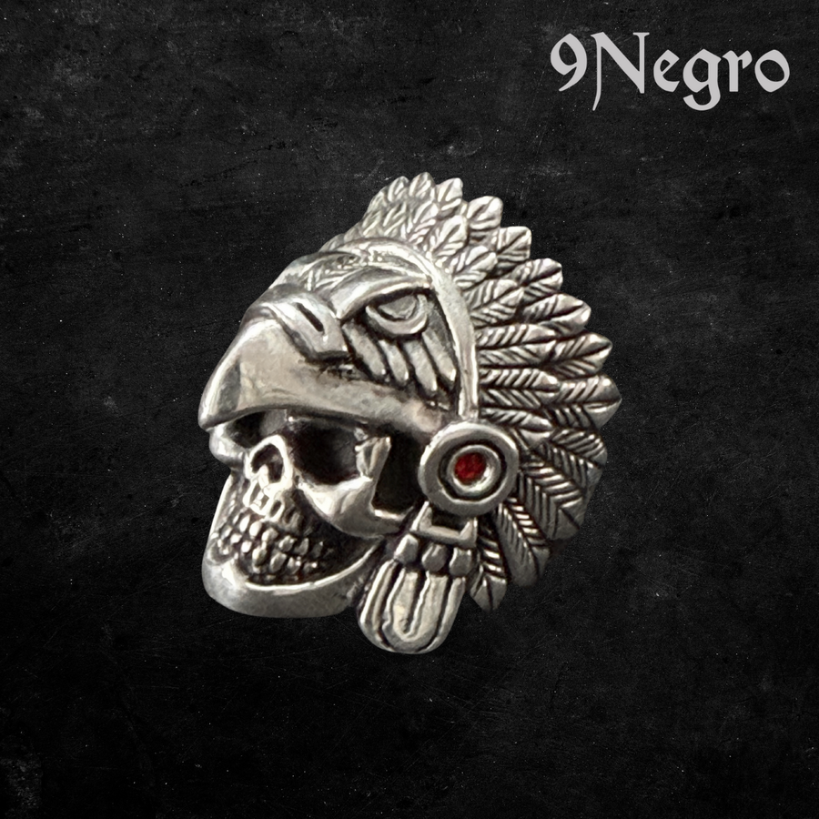 940 - Anillo de Plata .925 | 9 Negro — vista 1