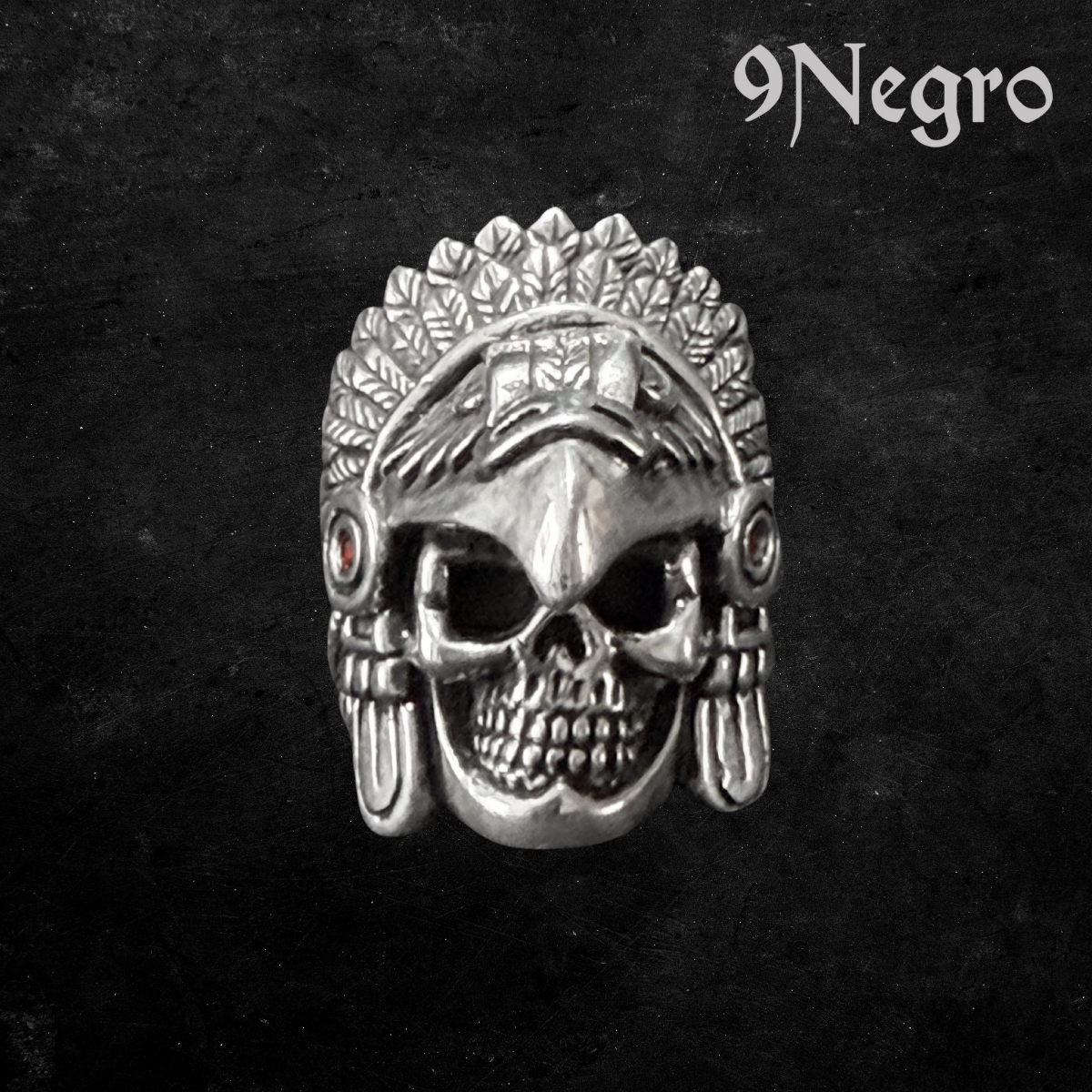 940 - Anillo de Plata .925 | 9 Negro — vista 2