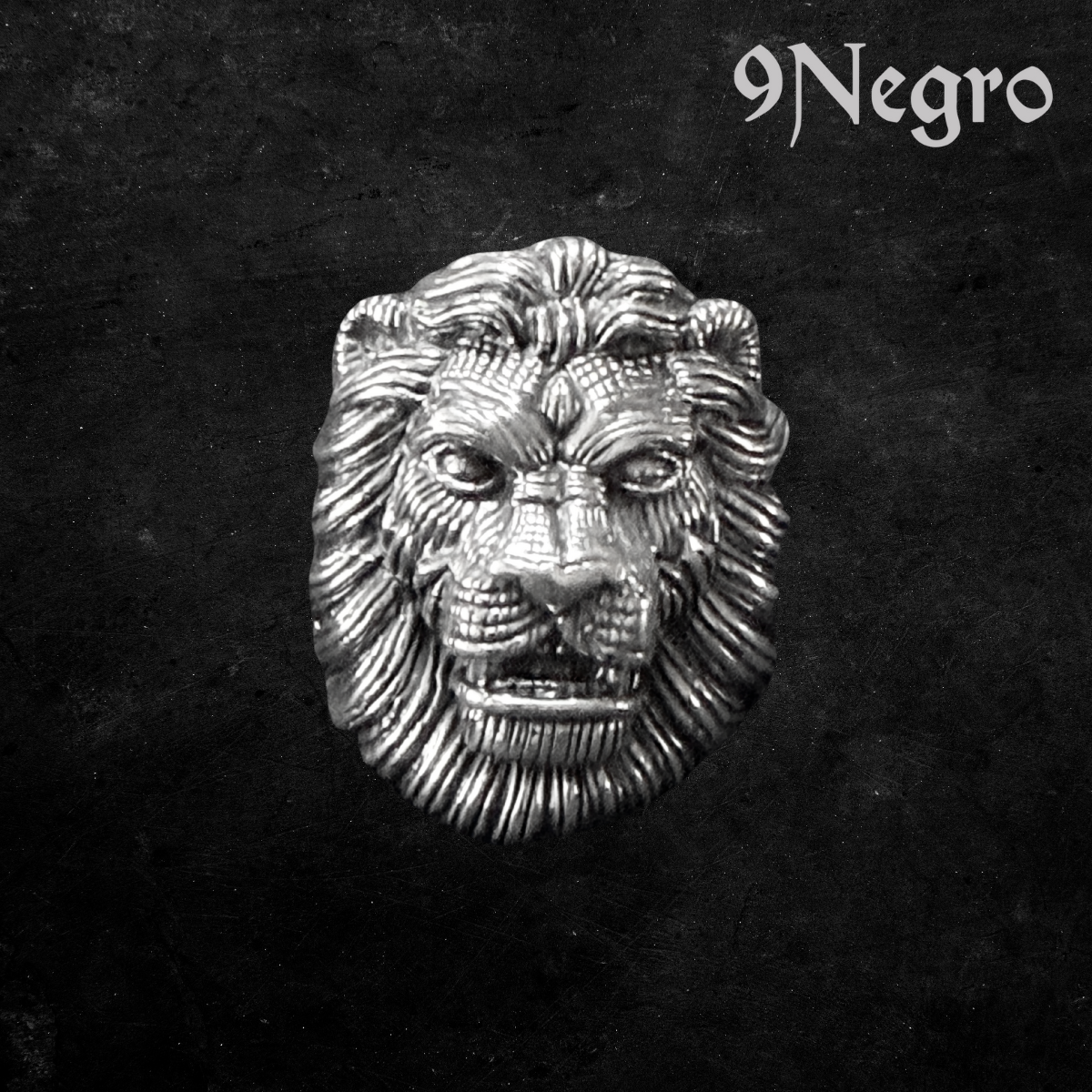942 - Anillo de Plata .925 | 9 Negro — vista 2