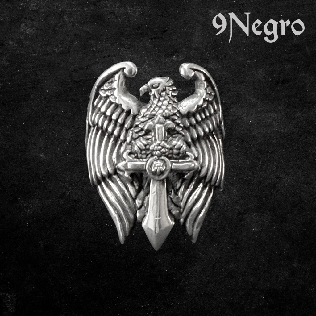 943 - Anillo de Plata .925 | 9 Negro