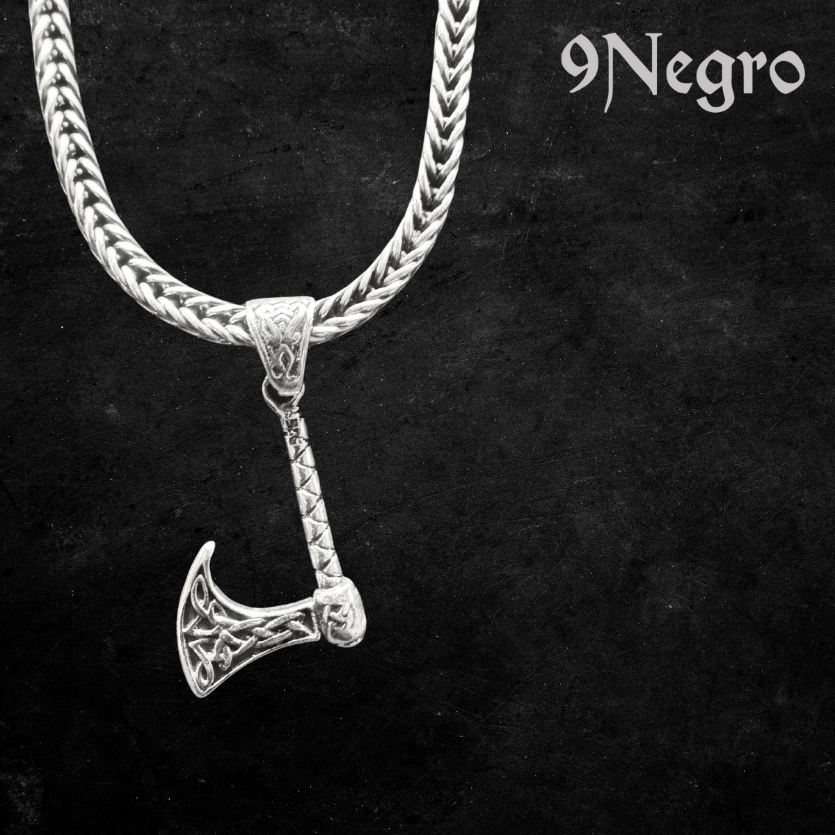 945 - Dije de Plata .925 | 9 Negro