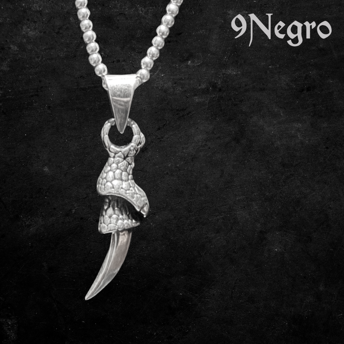 951 - Dije de Plata .925 | 9 Negro