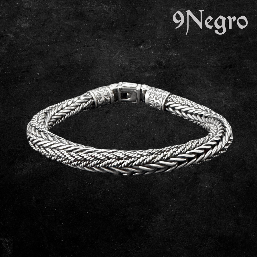 952 - Pulsera de Plata .925 | 9 Negro