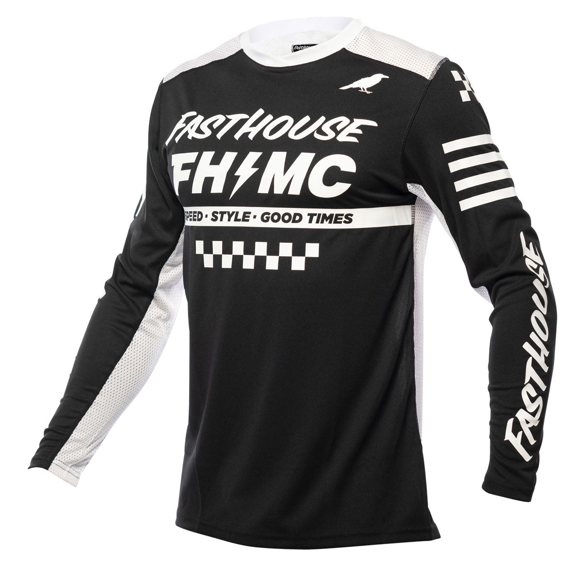 A/C Elrod Jersey - Black | FASTHOUSE — vista 1
